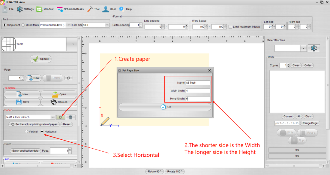 Guide: Vertical Paper Feeding with Horizontal Layout in iAuto
