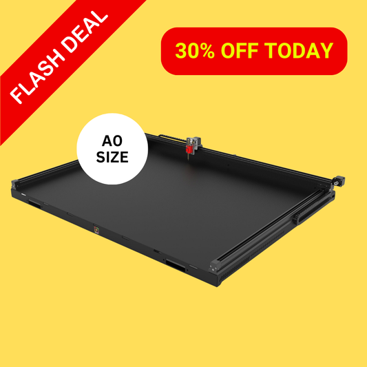 Robô de desenho plotter de caneta UUNA TEK 3.0 A0 Premium, pré-montado e tudo-em-um, com Wi-Fi e cartão SD – Formato extragrande, mais silencioso, mais rápido e mais preciso