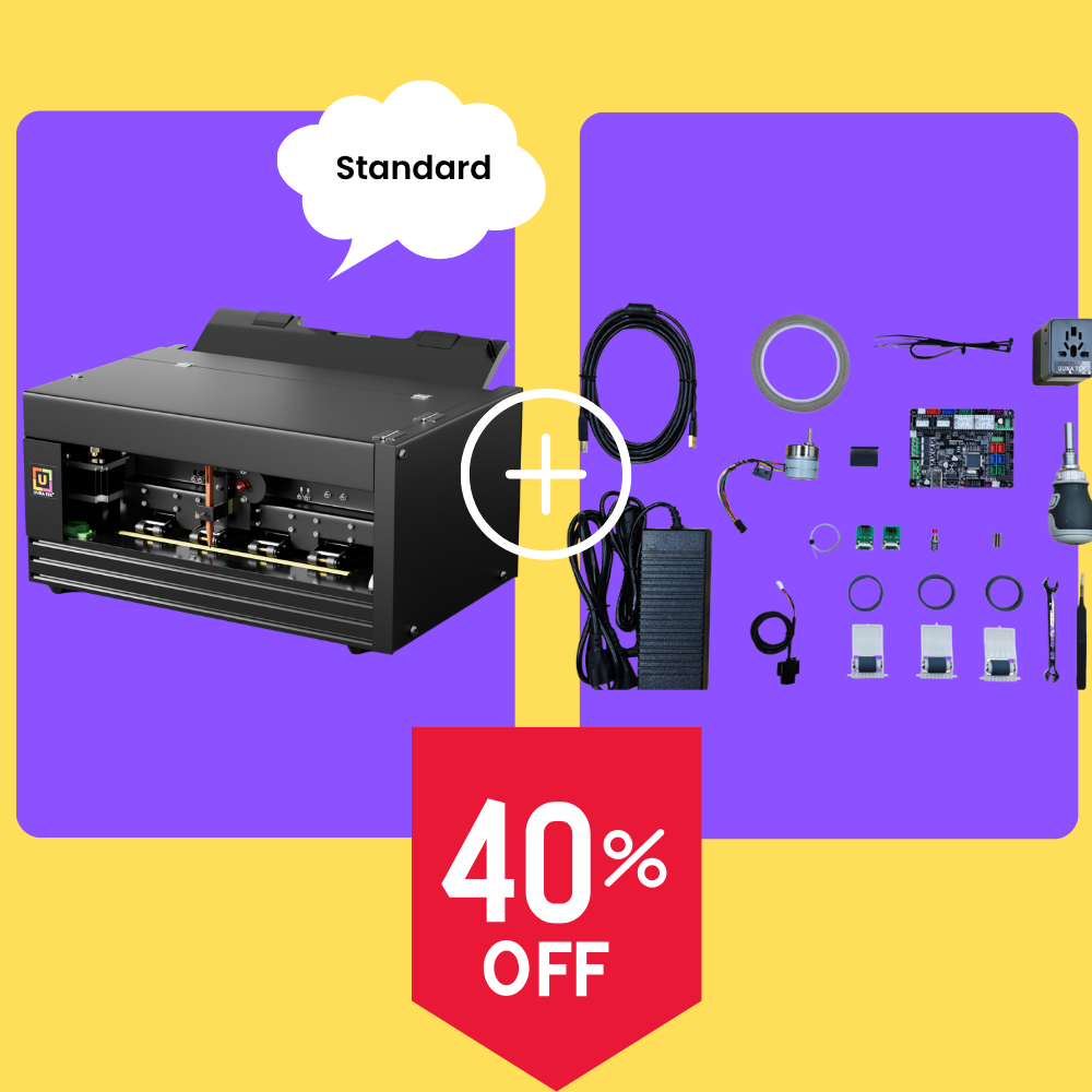 Máquina de escrita automática iAuto Standard+kit de acessórios