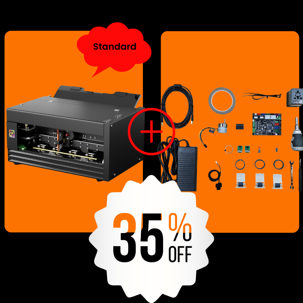 Máquina de escrita automática iAuto Standard+Kit de acessórios