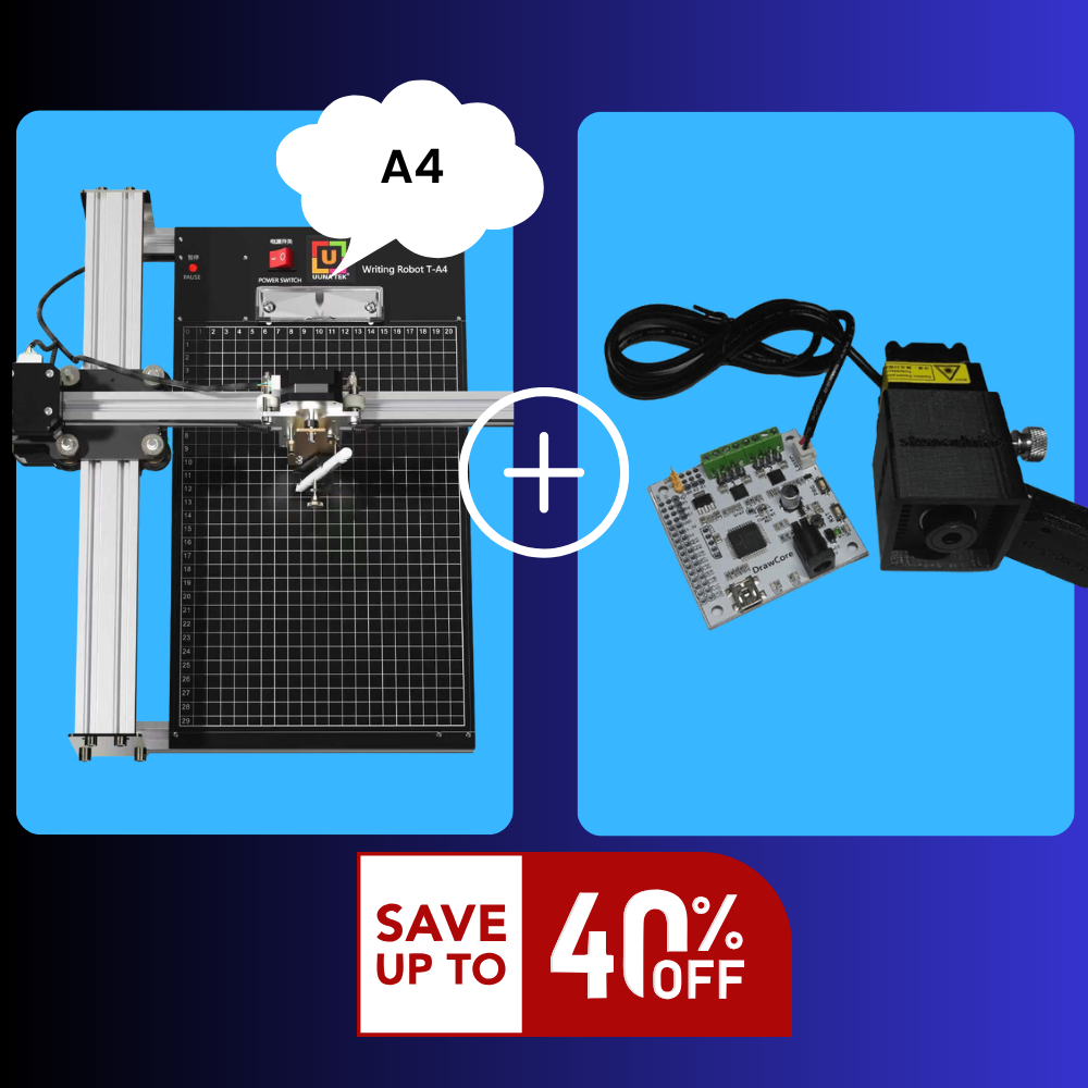 iDraw 2.0 Conjunto Cabeça Laser A4+2.5W