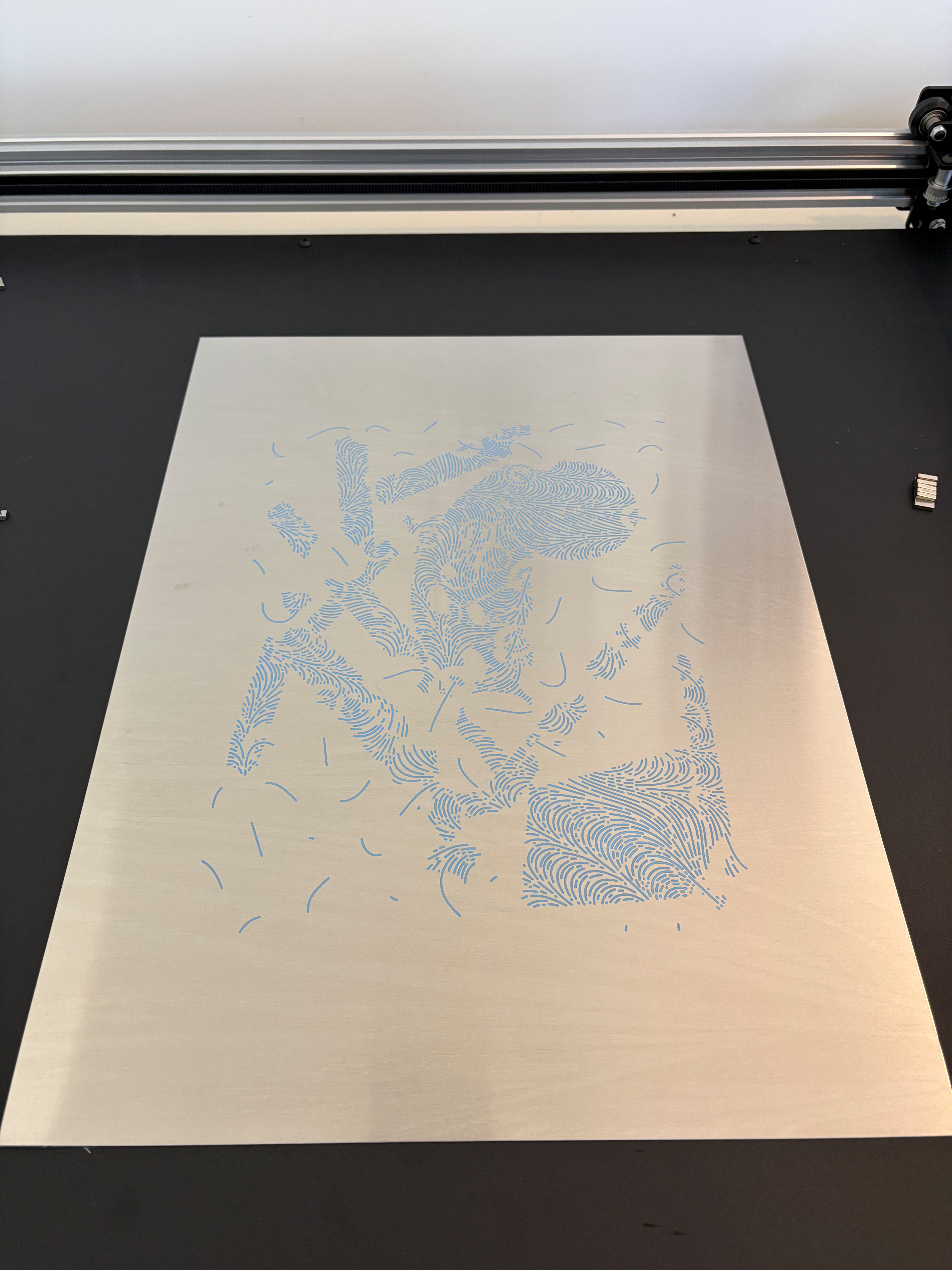 UUNA TEK ArtStation 2436 | Plotter de arte de grande formato e sistema de produção de arte generativa de nível institucional (36” × 24”)