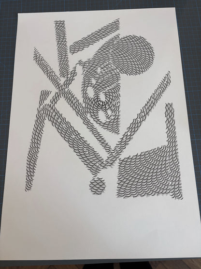UUNA TEK ArtStation 2436 | Plotter de arte de grande formato e sistema de produção de arte generativa de nível institucional (36” × 24”)