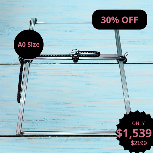 iDraw H A0 Plotter de Grande Formato Robot Desenhador Máquina de Desenho Plotter de Caneta Máquina de Escrita Máquina de Assinaturas | UUNA TEK