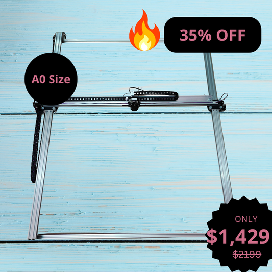iDraw H A0 Plotter de Grande Formato Robot Desenhador Máquina de Desenho Plotter de Caneta Máquina de Escrita Máquina de Assinaturas | UUNA TEK