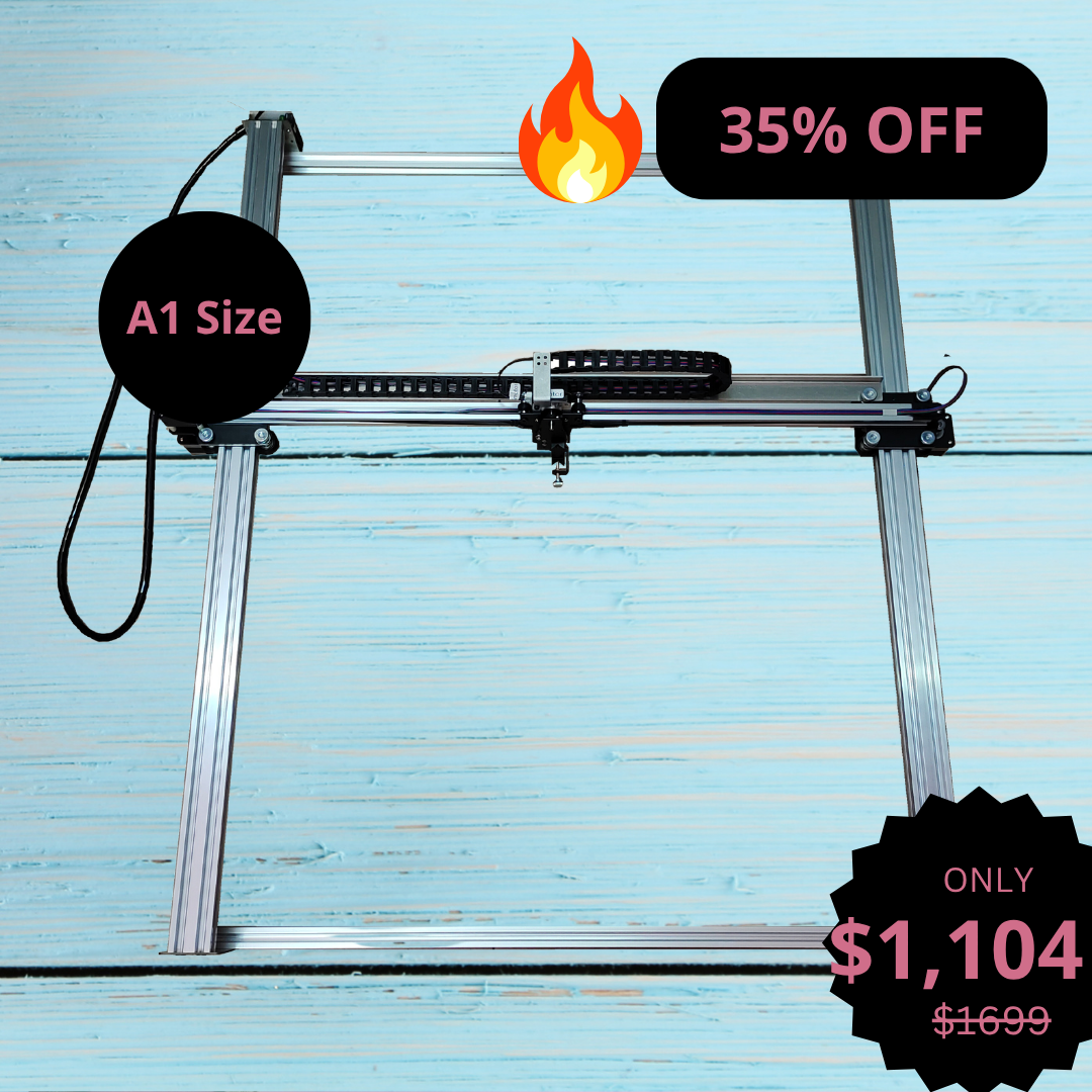 iDraw H A1 Plotter de Grande Formato Robot Desenhador Máquina de Desenho Plotter de Caneta Máquina de Escrita Máquina de Assinaturas | UUNA TEK