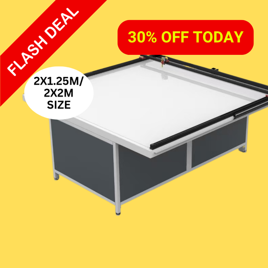 UUNA TEK 3.0 - (2X1.25M/2X2M) Mesa de desenho arquitetónico e plotter de caneta tudo-em-um, premium e pré-montada, para desenho técnico arquitetónico, com WiFi e cartão SD