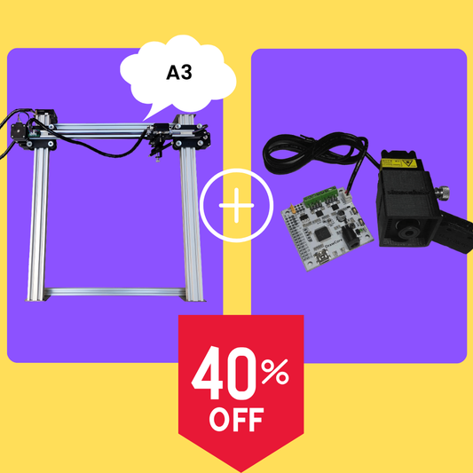 iDraw H A3+Conjunto com cabeça laser de 2.5W