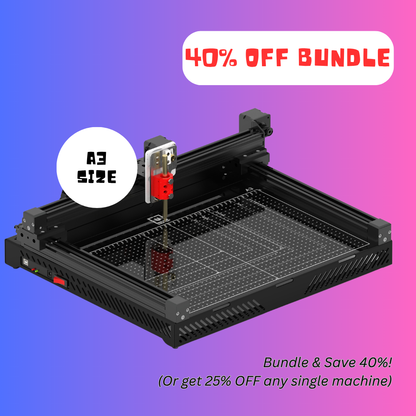 UUNA TEK 3.0 A3 Plotter de Caneta Premium Tudo-em-Um Pré-montado Robot Desenhador com WiFi & Cartão SD – Compacto, Mais Silencioso, Mais Rápido, Mais Preciso
