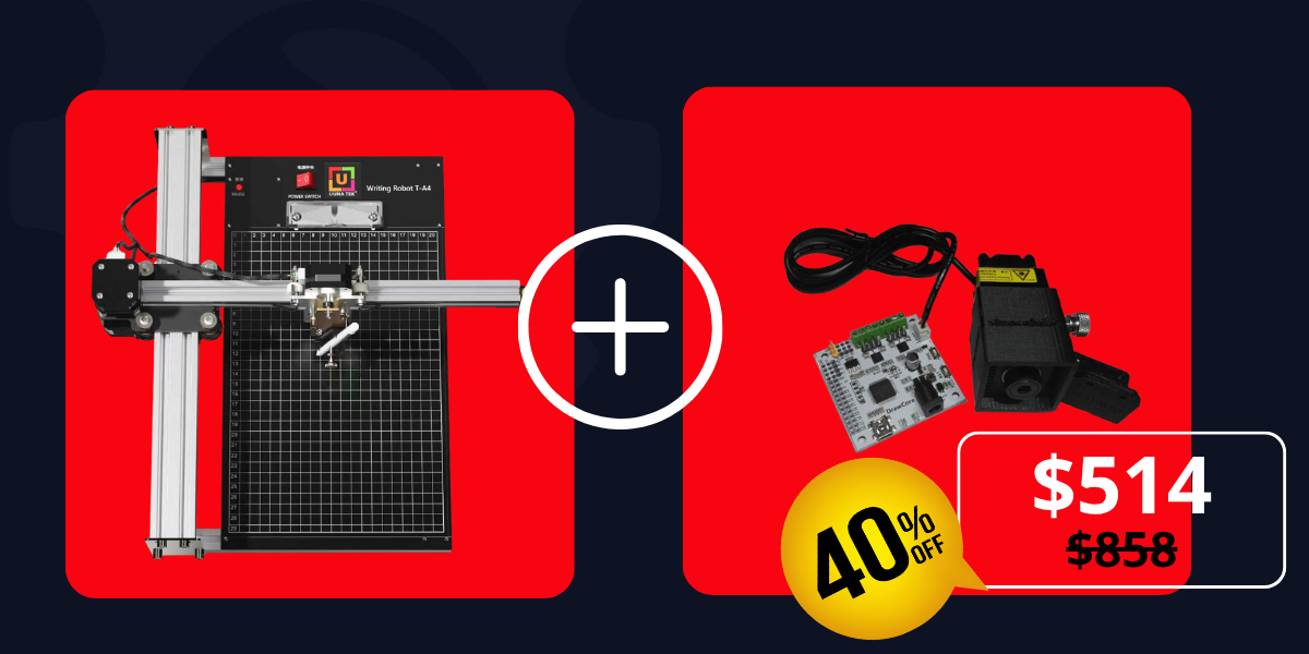 iDraw 2.0 Conjunto Cabeça Laser A4+2.5W