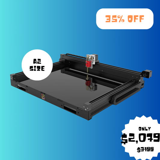 Robô Desenhador Plotter de Caneta UUNA TEK 3.0 A2 – Tudo-em-Um com WiFi e Cartão SD, Plotter de Médio Porte e Alta Precisão