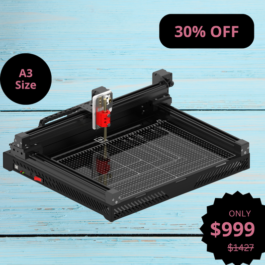 UUNA TEK 3.0 A3 Plotter de Caneta Premium Tudo-em-Um Pré-montado Robot Desenhador com WiFi & Cartão SD – Compacto, Mais Silencioso, Mais Rápido, Mais Preciso