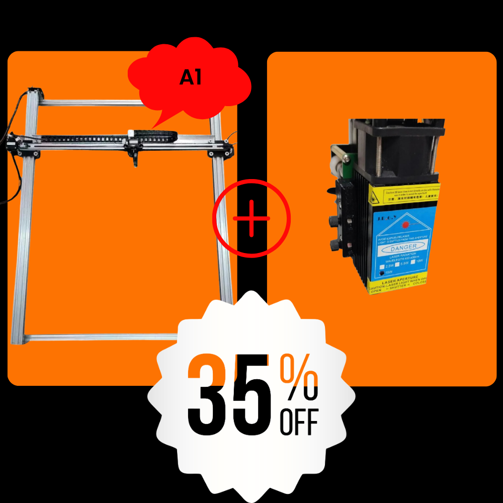 iDraw H A1+Conjunto com cabeça laser de 15 W