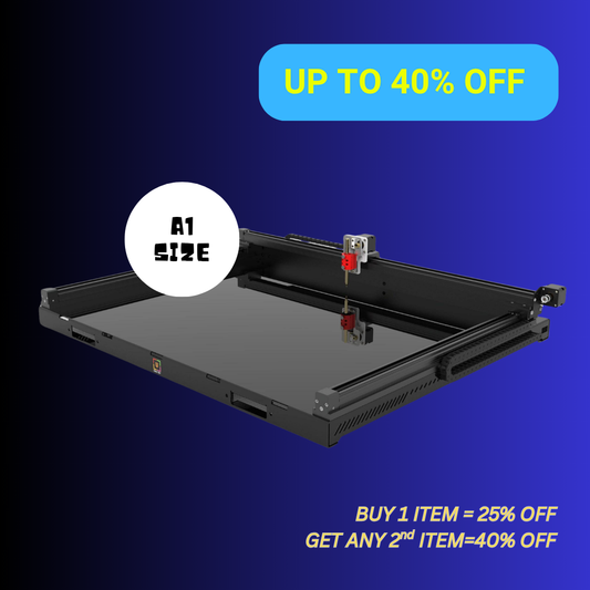 UUNA TEK 3.0 A1 Plotter de Caneta Robô de Desenho Premium Pré-montado Tudo-em-Um com WiFi & Cartão SD – Formato Grande, Mais Silencioso, Mais Rápido, Mais Preciso