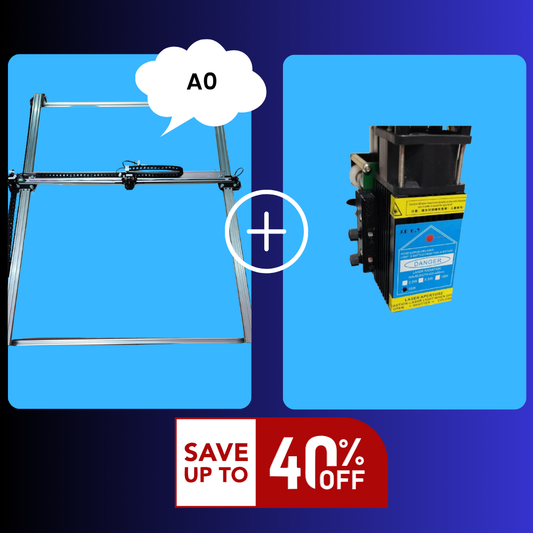 Pacote iDraw H A0+15W Cabeça Laser