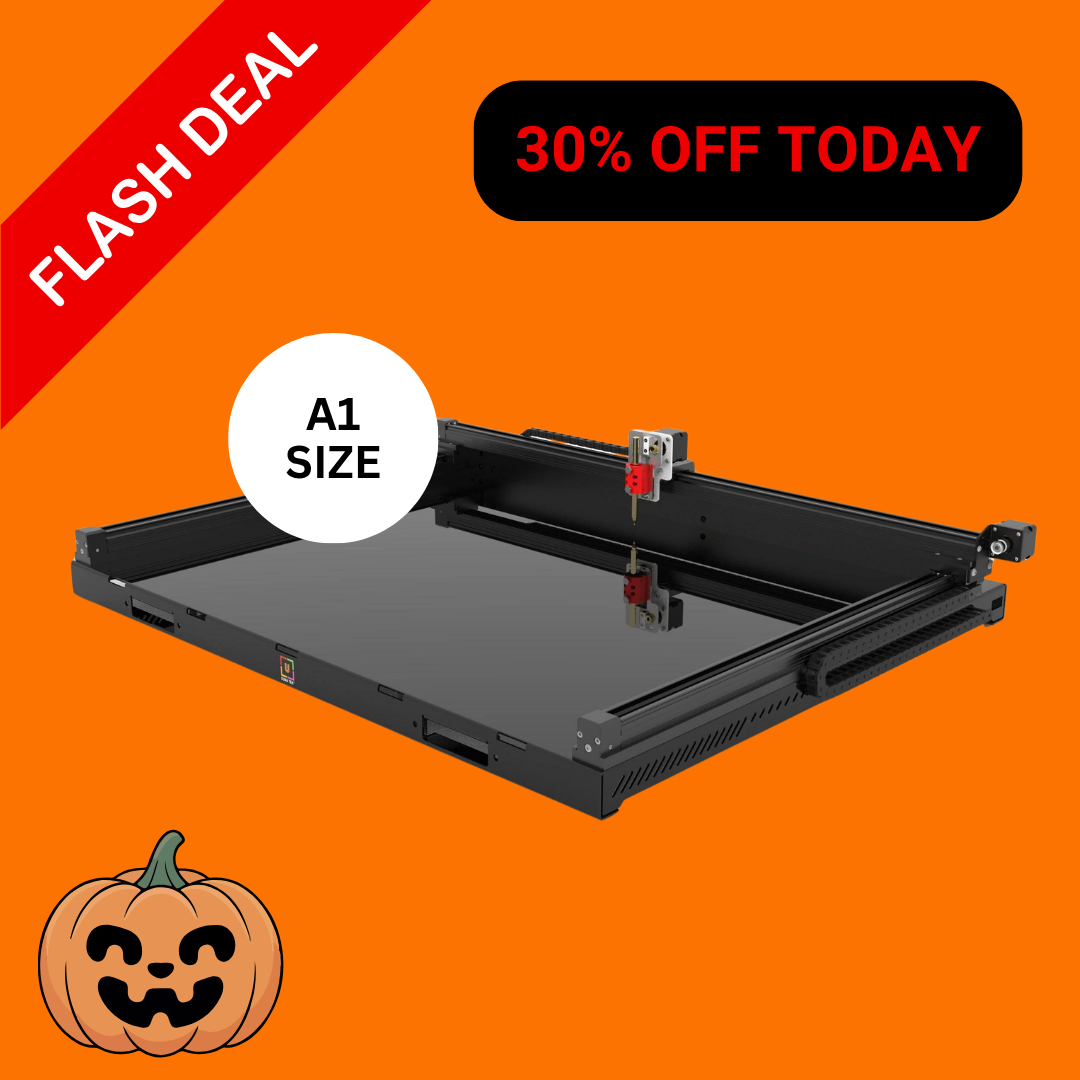 Robô plotter de desenho com caneta UUNA TEK 3.0 A1 Premium pré-montado e tudo-em-um com WiFi e cartão SD – Formato grande, mais silencioso, mais rápido e mais preciso
