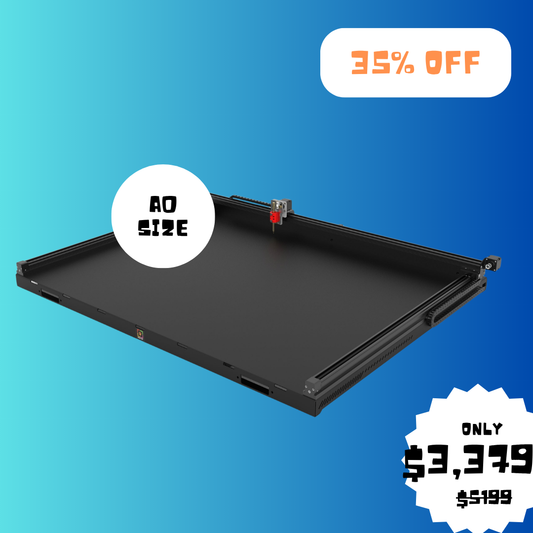 Robô Desenhador Plotter de Caneta UUNA TEK 3.0 A0 Pré-montado Premium Tudo-em-Um com WiFi e Cartão SD – Formato Extra-Grande, Mais Silencioso, Mais Rápido, Mais Preciso