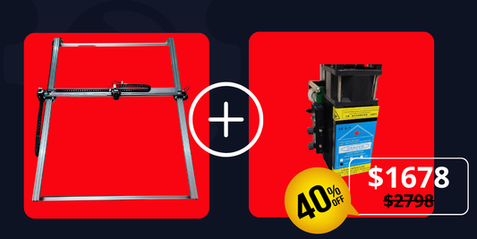 iDraw H A0+15W Laser Head Bundle