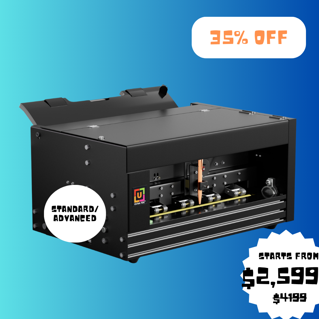 UUNA TEK® iAuto - Máquina de Escrita à Mão com Alimentador/Máquina Automática de Assinaturas/Máquina de Escrita para Cartas/Máquina de Escrita Automática, Escreve Até 80 Cartas, 30 Envelopes por Carga