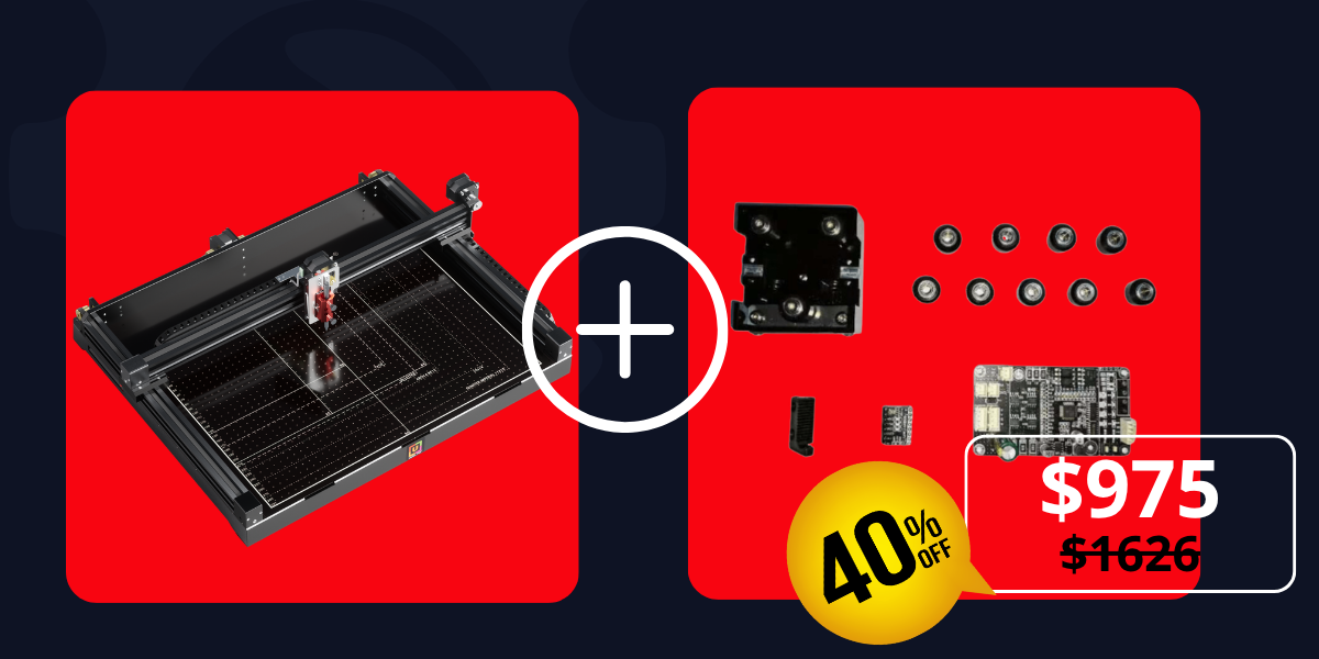 Pacote UUNA TEK 3.0 A3+Kit de Acessórios