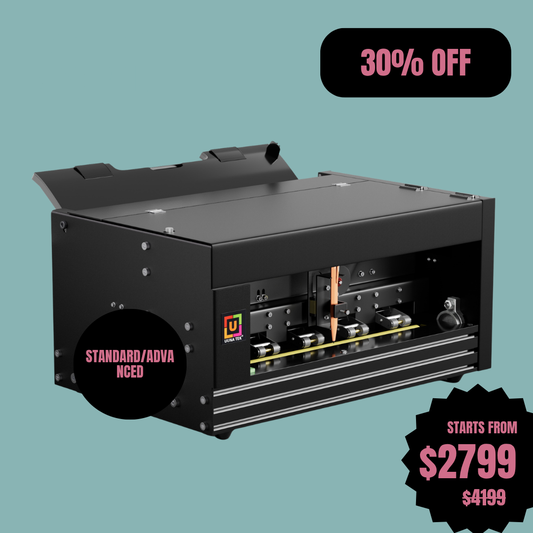 UUNA TEK® iAuto - Máquina de Escrita à Mão com Alimentador/Máquina Automática de Assinaturas/Máquina de Escrita para Cartas/Máquina de Escrita Automática, Escreve Até 80 Cartas, 30 Envelopes por Carga