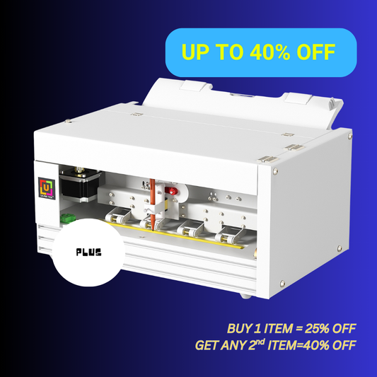 UUNA TEK® iAuto Plus - Máquina de Escrita com Alimentador/Máquina Automática de Assinaturas/Máquina de Escrita para Cartas/Máquina de Escrita Automática, Escreve até 210 Cartas, 80 Envelopes por Carga