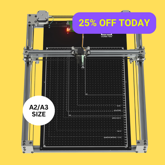 iDraw H SE A3/A2 Robô de desenho para artistas, arte generativa e automatização da escrita manual – combina o robusto hardware do iDraw H com o software flexível Axidraw