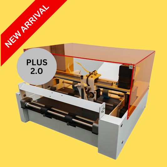 UUNA TEK® iAuto Plus 2.0 – Máquina de escrita totalmente automática com visão por IA e arquitetura de papel fixo com pórtico