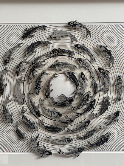 UUNA TEK ArtStation 1824 | Plotter profissional com caneta e sistema de produção de arte generativa de nível de exposição (24” × 18”)