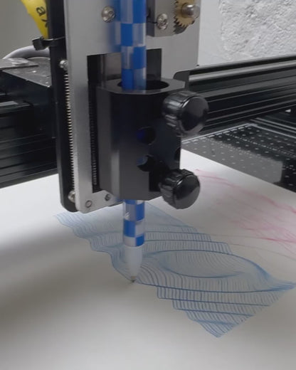 Robô Desenhador Plotter de Caneta UUNA TEK 3.0 A2 – Tudo-em-Um com WiFi e Cartão SD, Plotter de Médio Porte e Alta Precisão