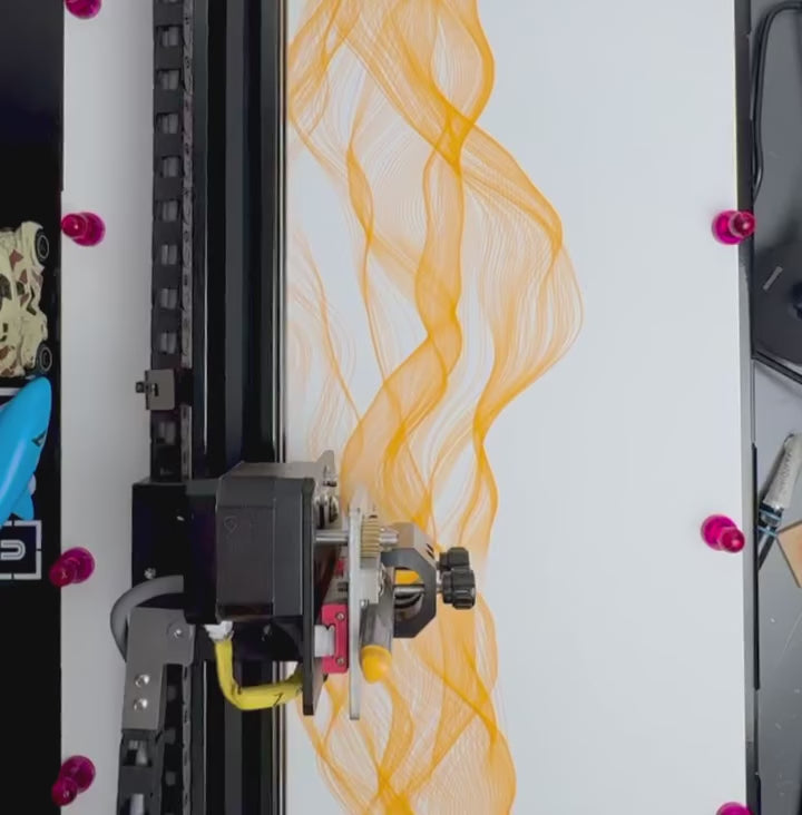 UUNA TEK 3.0 A3 Plotter de Caneta Premium Tudo-em-Um Pré-montado Robot Desenhador com WiFi & Cartão SD – Compacto, Mais Silencioso, Mais Rápido, Mais Preciso