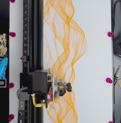 Robô Desenhador Plotter de Caneta UUNA TEK 3.0 A0 Pré-montado Premium Tudo-em-Um com WiFi e Cartão SD – Formato Extra-Grande, Mais Silencioso, Mais Rápido, Mais Preciso