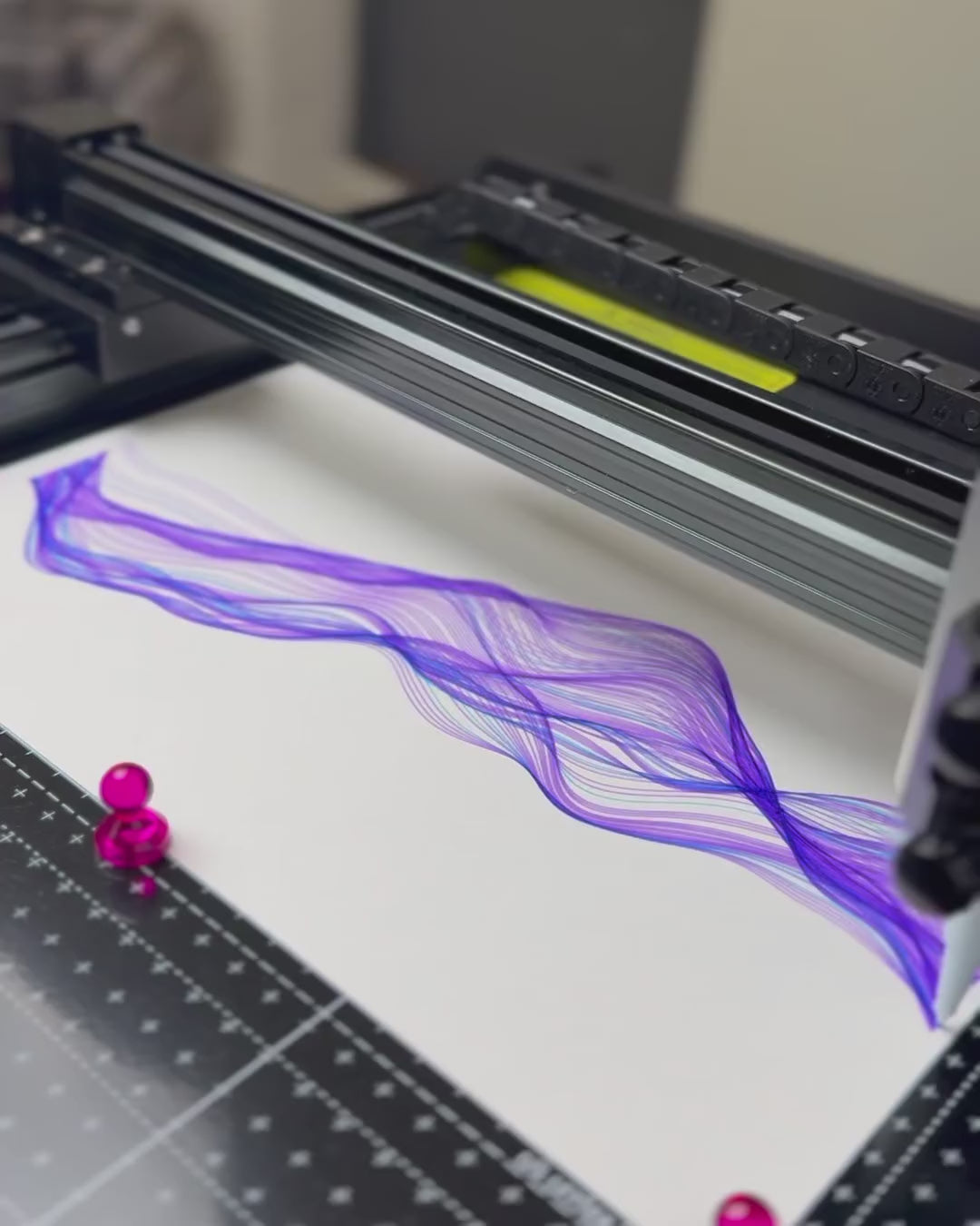 UUNA TEK 3.0 A3 Plotter de Caneta Premium Tudo-em-Um Pré-montado Robot Desenhador com WiFi & Cartão SD – Compacto, Mais Silencioso, Mais Rápido, Mais Preciso