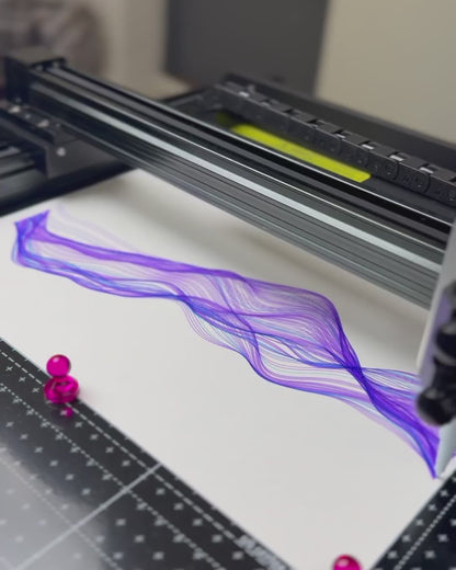 UUNA TEK 3.0 A3 Plotter de Caneta Premium Tudo-em-Um Pré-montado Robot Desenhador com WiFi & Cartão SD – Compacto, Mais Silencioso, Mais Rápido, Mais Preciso
