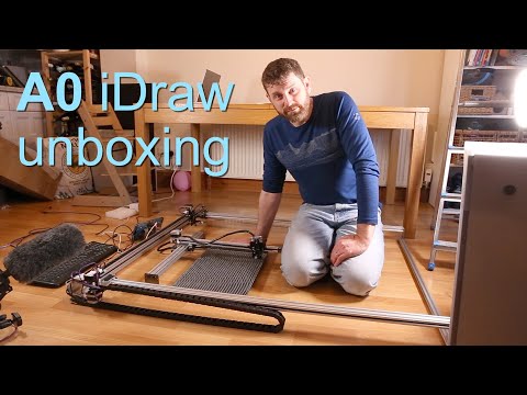 iDraw H A0 Plotter de Grande Formato Robot Desenhador Máquina de Desenho Plotter de Caneta Máquina de Escrita Máquina de Assinaturas | UUNA TEK